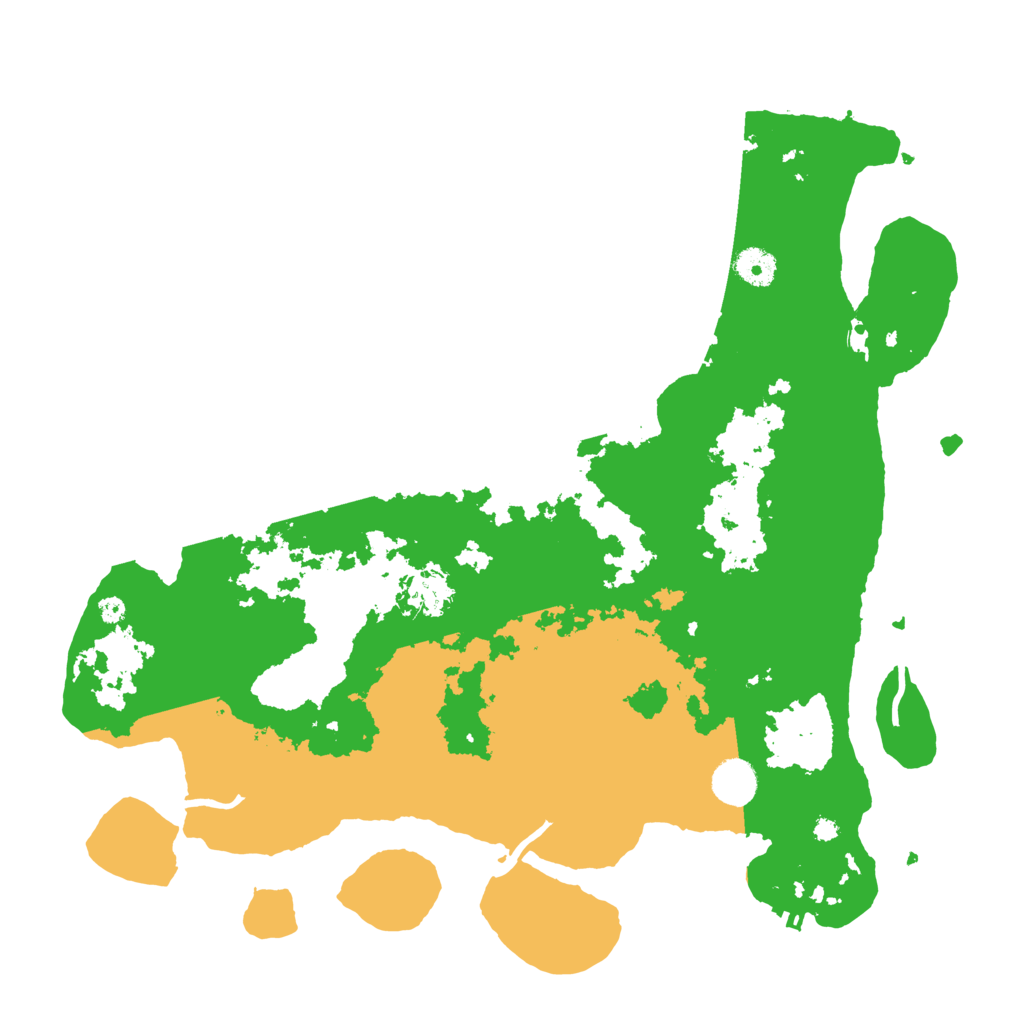 Biome Rust Map: Procedural Map, Size: 4000, Seed: 1373881461