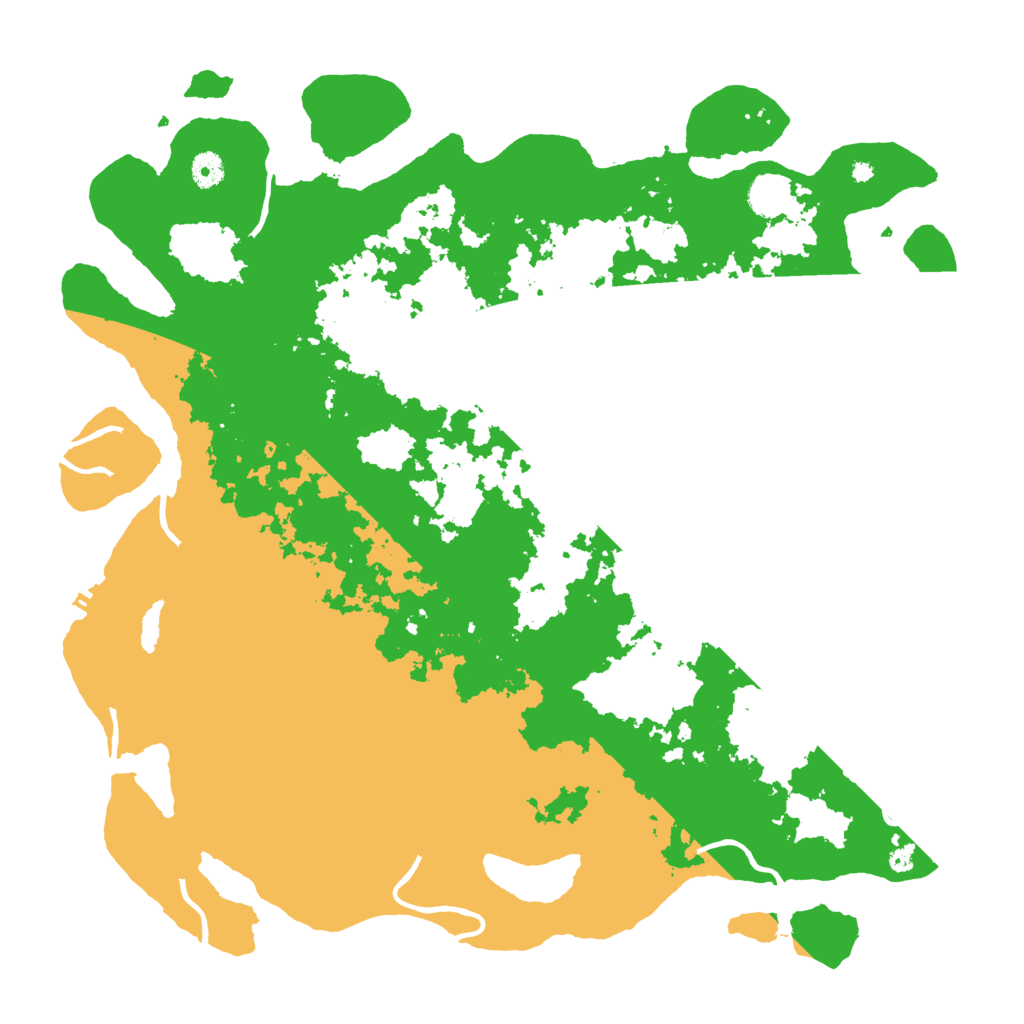 Biome Rust Map: Procedural Map, Size: 4500, Seed: 1519676390