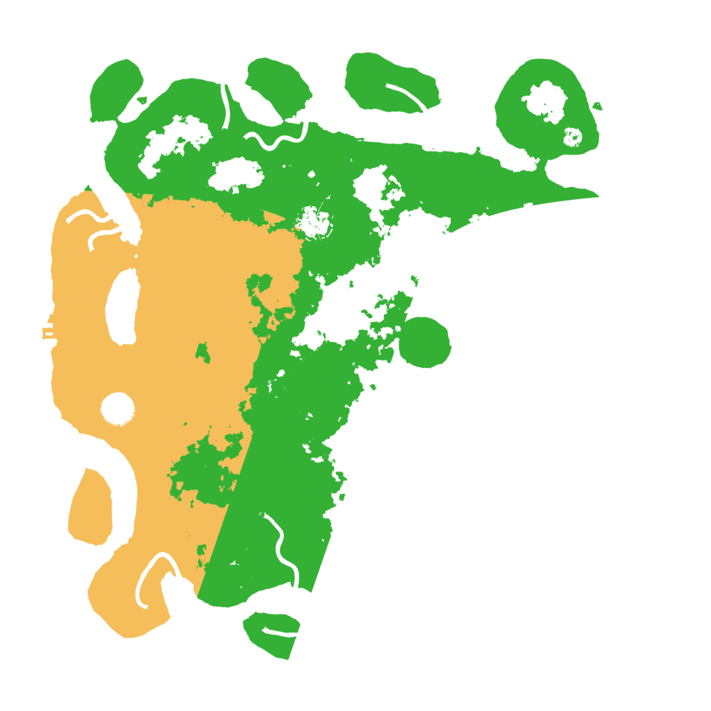 Biome Rust Map: Procedural Map, Size: 3800, Seed: 4257713