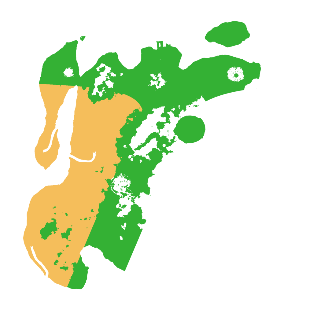 Biome Rust Map: Procedural Map, Size: 3000, Seed: 2015427539