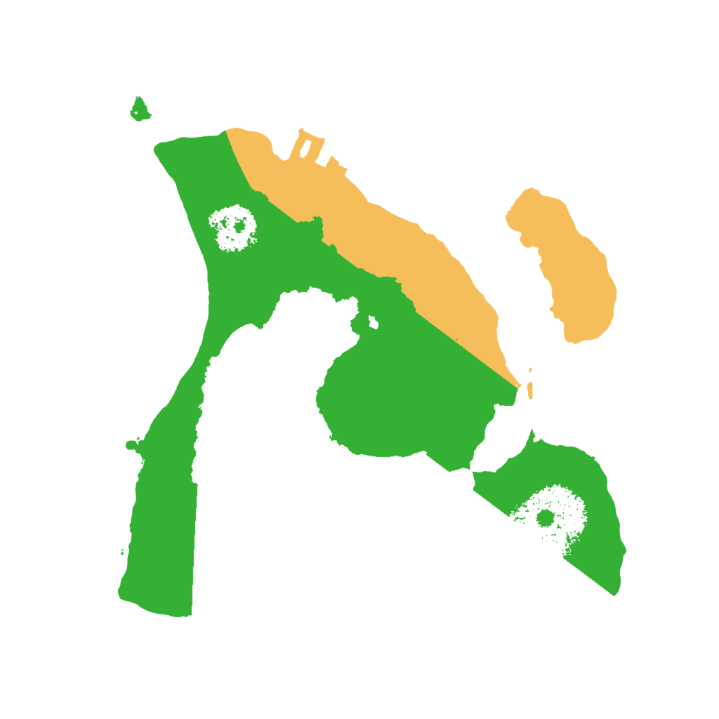 Biome Rust Map: Procedural Map, Size: 1600, Seed: 830635264