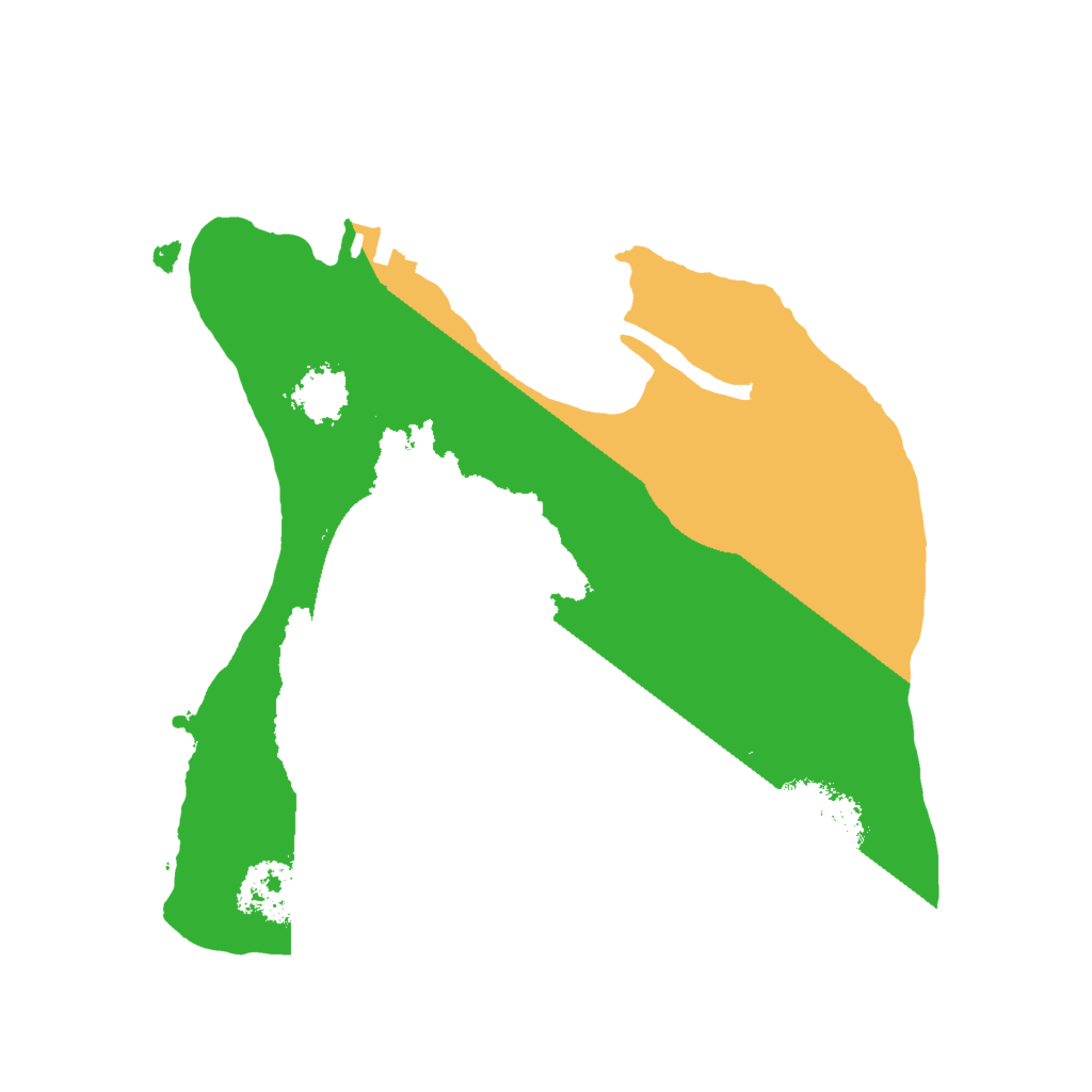 Biome Rust Map: Procedural Map, Size: 1800, Seed: 830635264