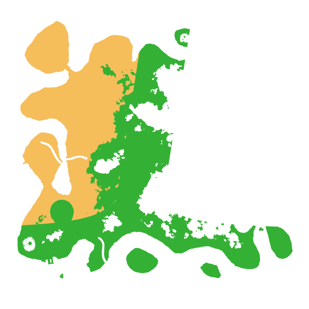 Biome Rust Map: Procedural Map, Size: 3500, Seed: 1002568870