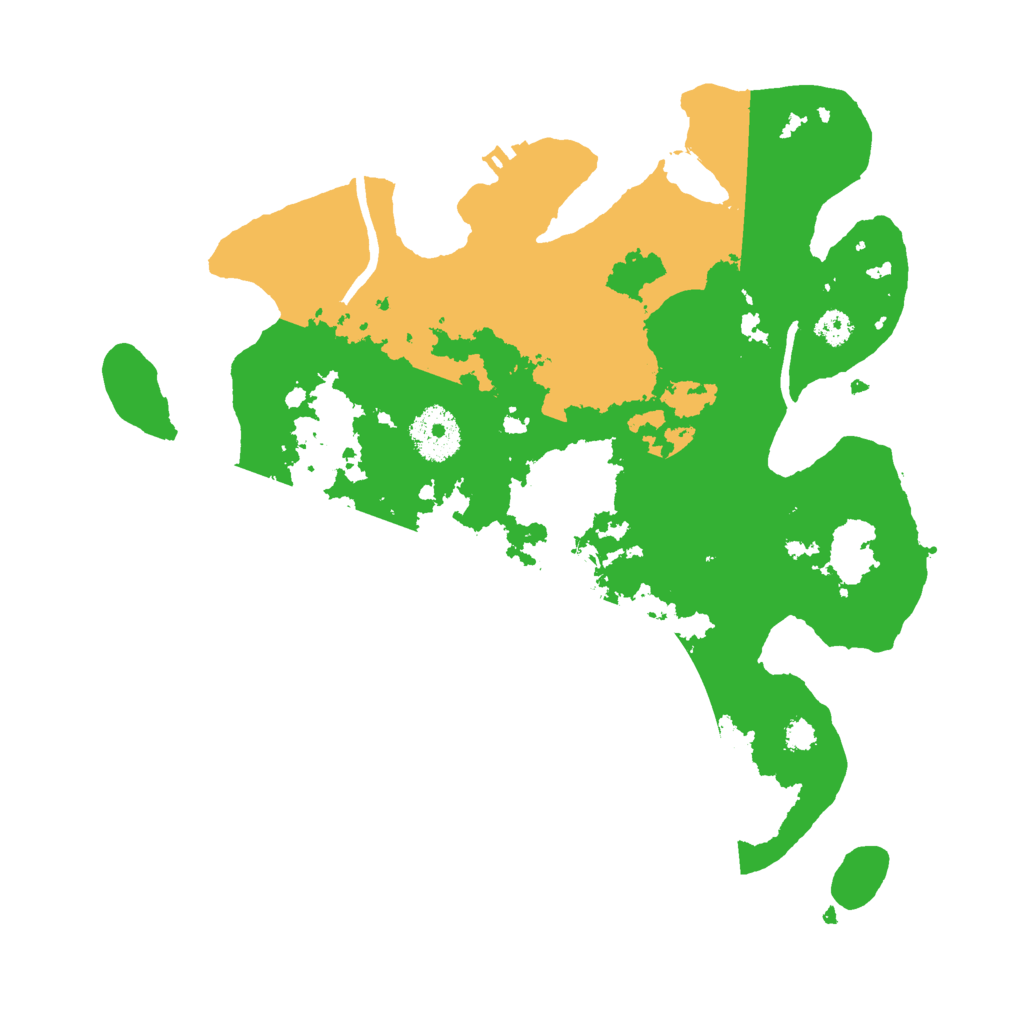 Biome Rust Map: Procedural Map, Size: 3000, Seed: 1273043881
