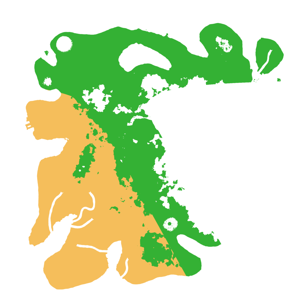 Biome Rust Map: Procedural Map, Size: 3450, Seed: 100000