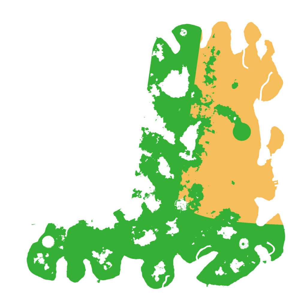 Biome Rust Map: Procedural Map, Size: 4500, Seed: 357856