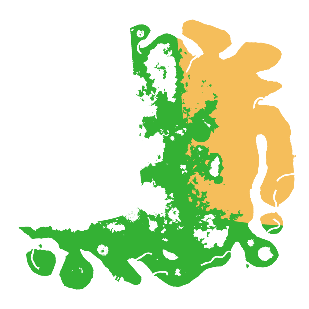 Biome Rust Map: Procedural Map, Size: 4250, Seed: 373010283