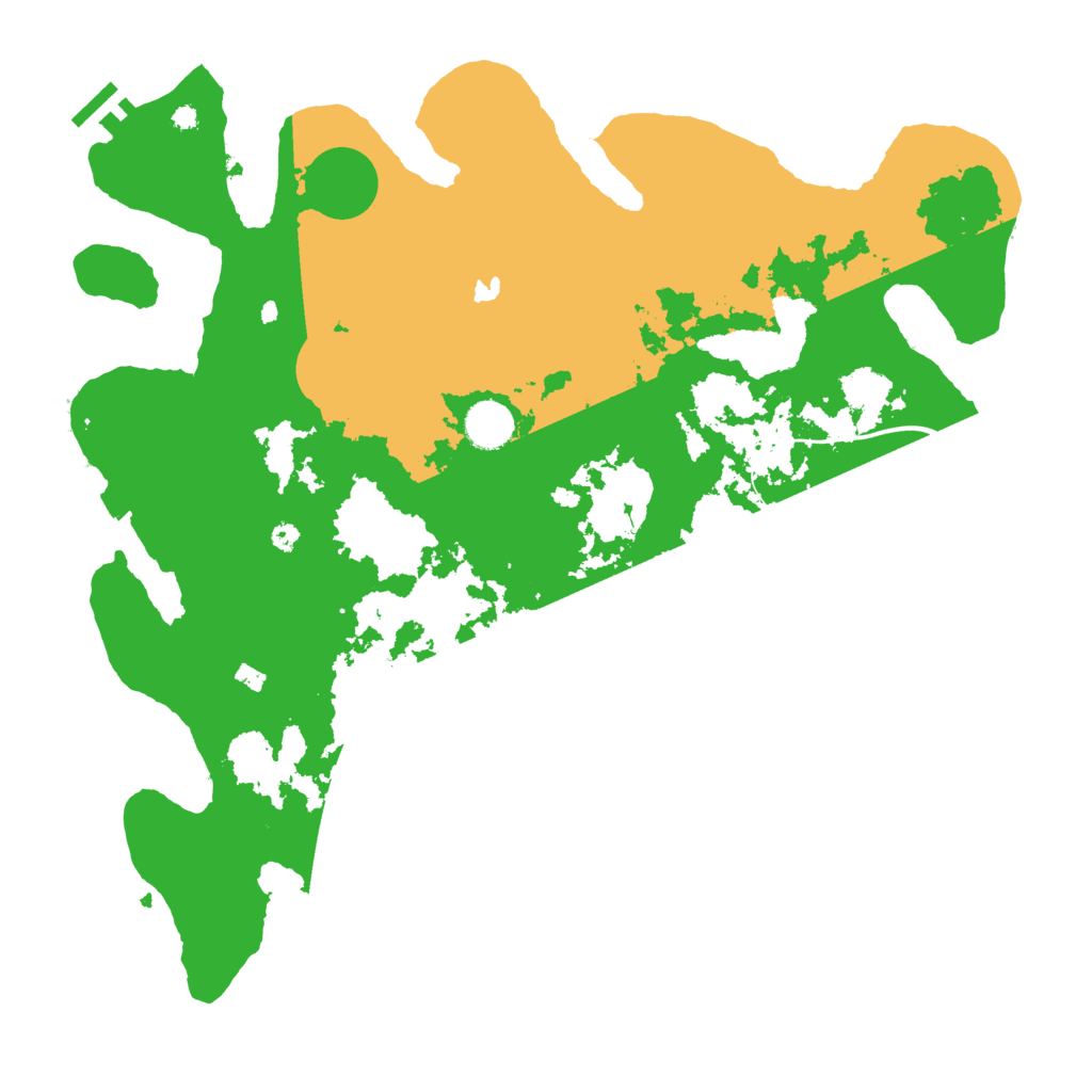 Biome Rust Map: Procedural Map, Size: 4000, Seed: 39595