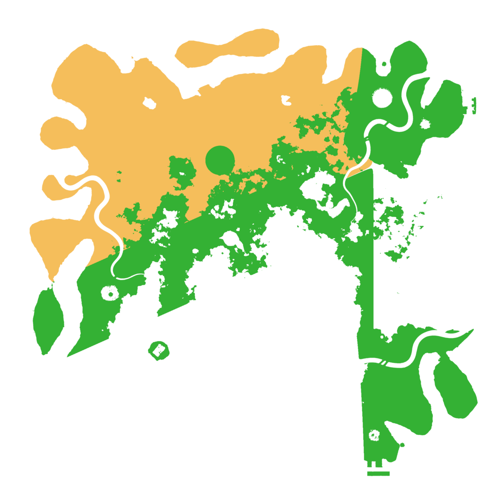 Biome Rust Map: Procedural Map, Size: 4500, Seed: 113301790