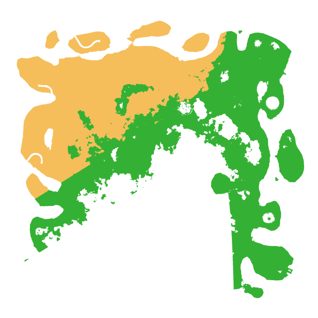 Biome Rust Map: Procedural Map, Size: 4250, Seed: 15137