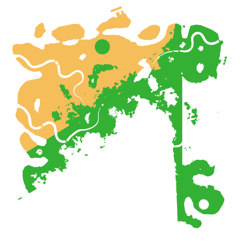 Biome Rust Map: Procedural Map, Size: 4250, Seed: 15137