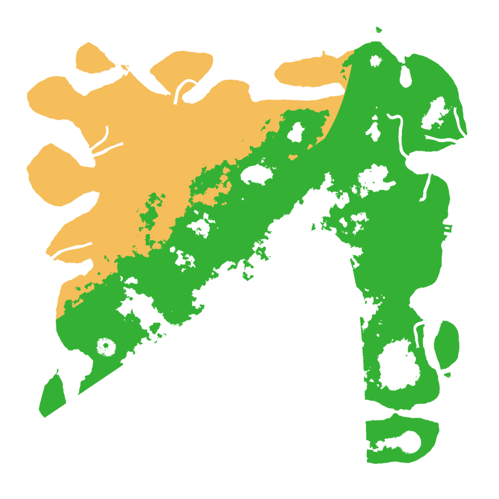 Biome Rust Map: Procedural Map, Size: 4000, Seed: 42424