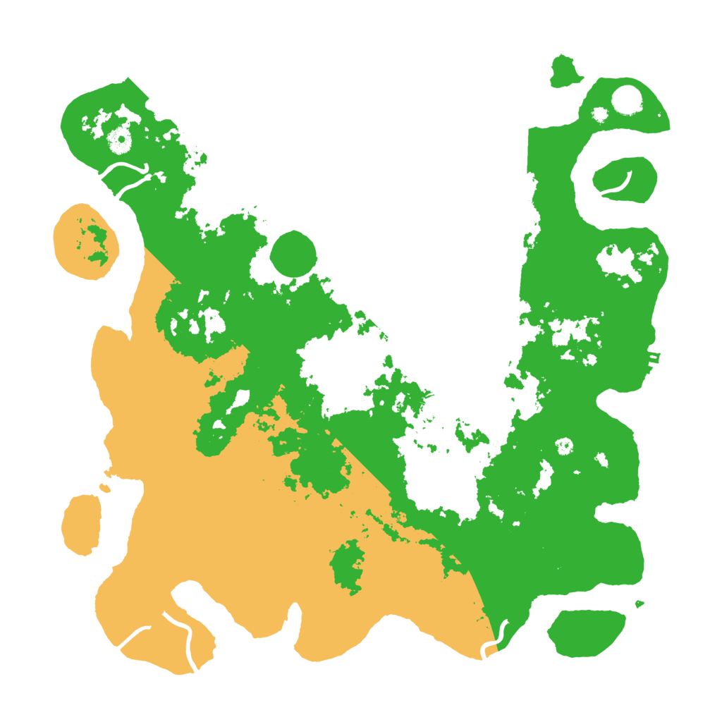 Biome Rust Map: Procedural Map, Size: 4250, Seed: 278999589