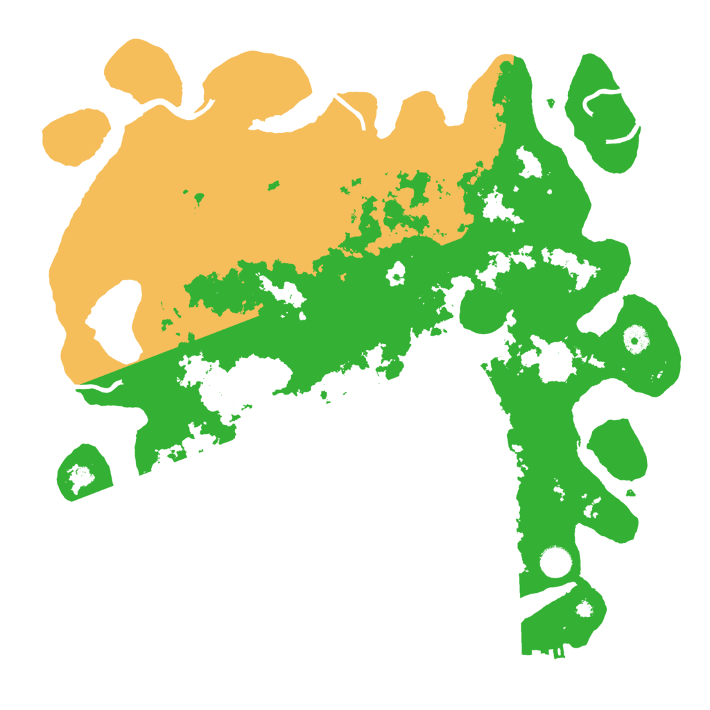 Biome Rust Map: Procedural Map, Size: 4000, Seed: 54861686