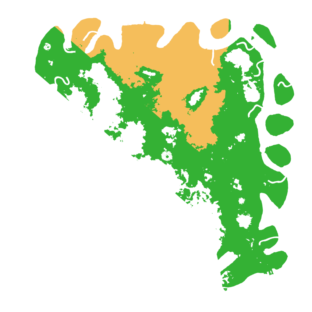 Biome Rust Map: Procedural Map, Size: 4500, Seed: 45918