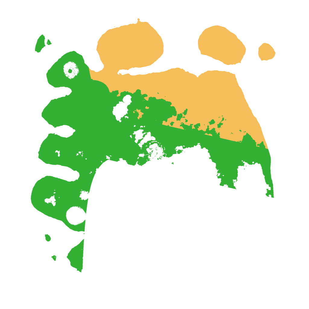 Biome Rust Map: Procedural Map, Size: 3000, Seed: 4805362
