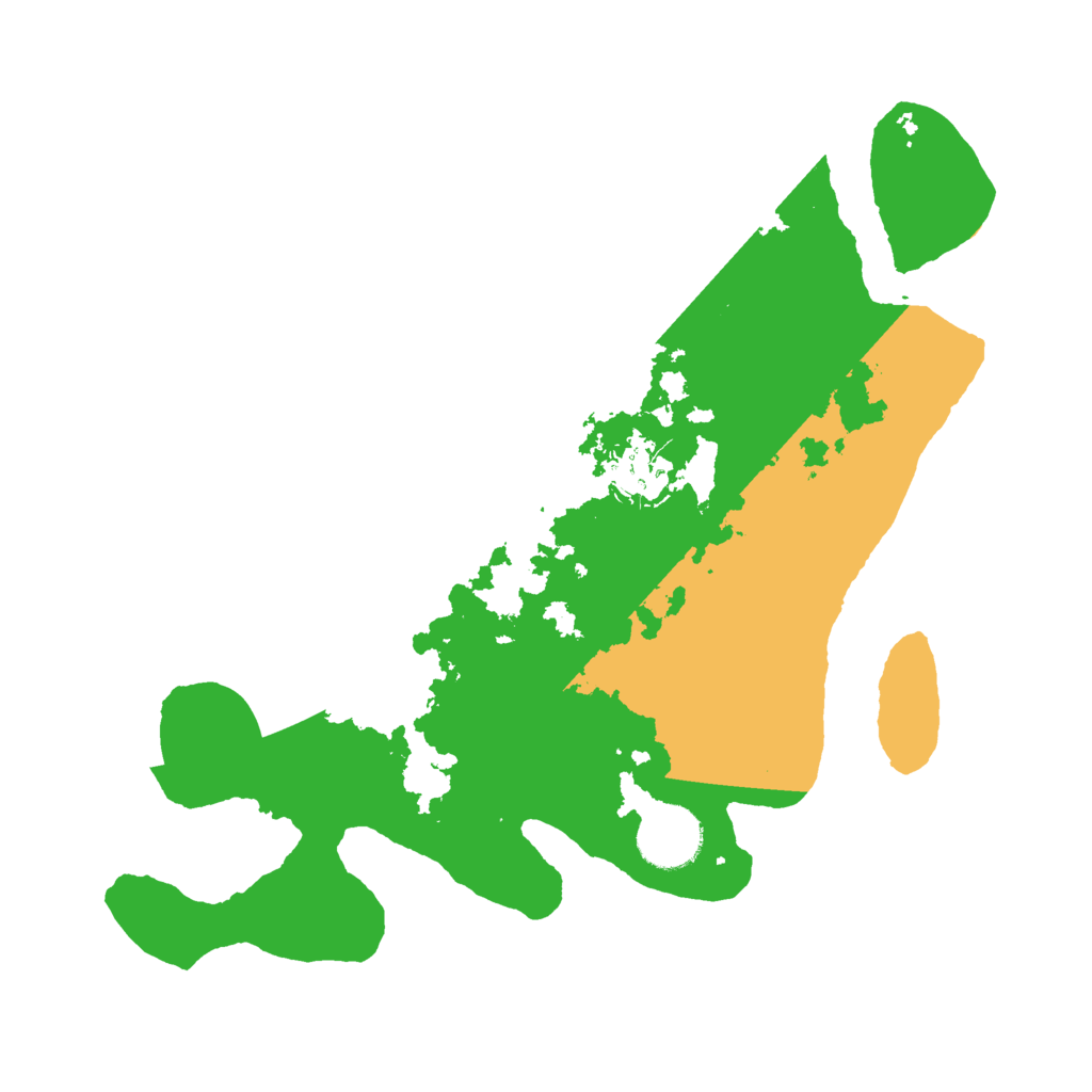 Biome Rust Map: Barren, Size: 3000, Seed: 167539052