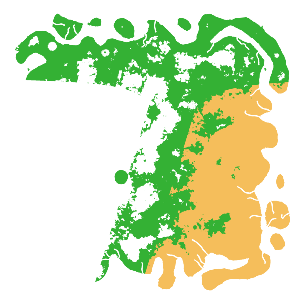 Biome Rust Map: Procedural Map, Size: 6000, Seed: 398