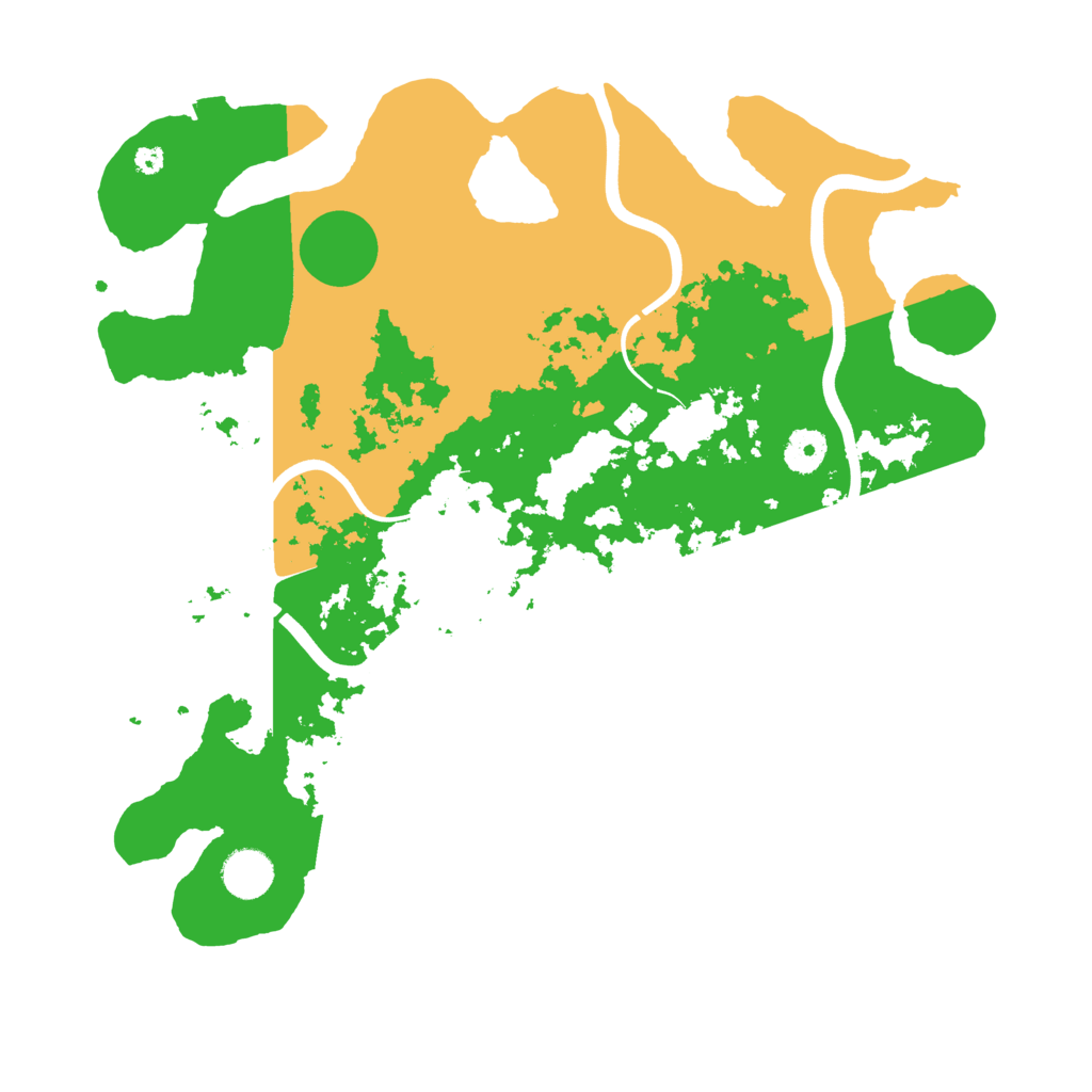 Biome Rust Map: Procedural Map, Size: 3800, Seed: 16548321