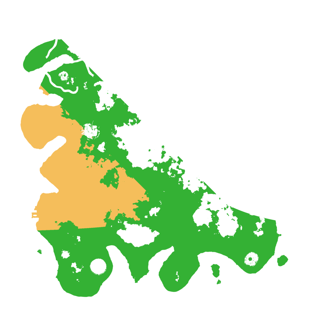 Biome Rust Map: Procedural Map, Size: 3500, Seed: 1915469167