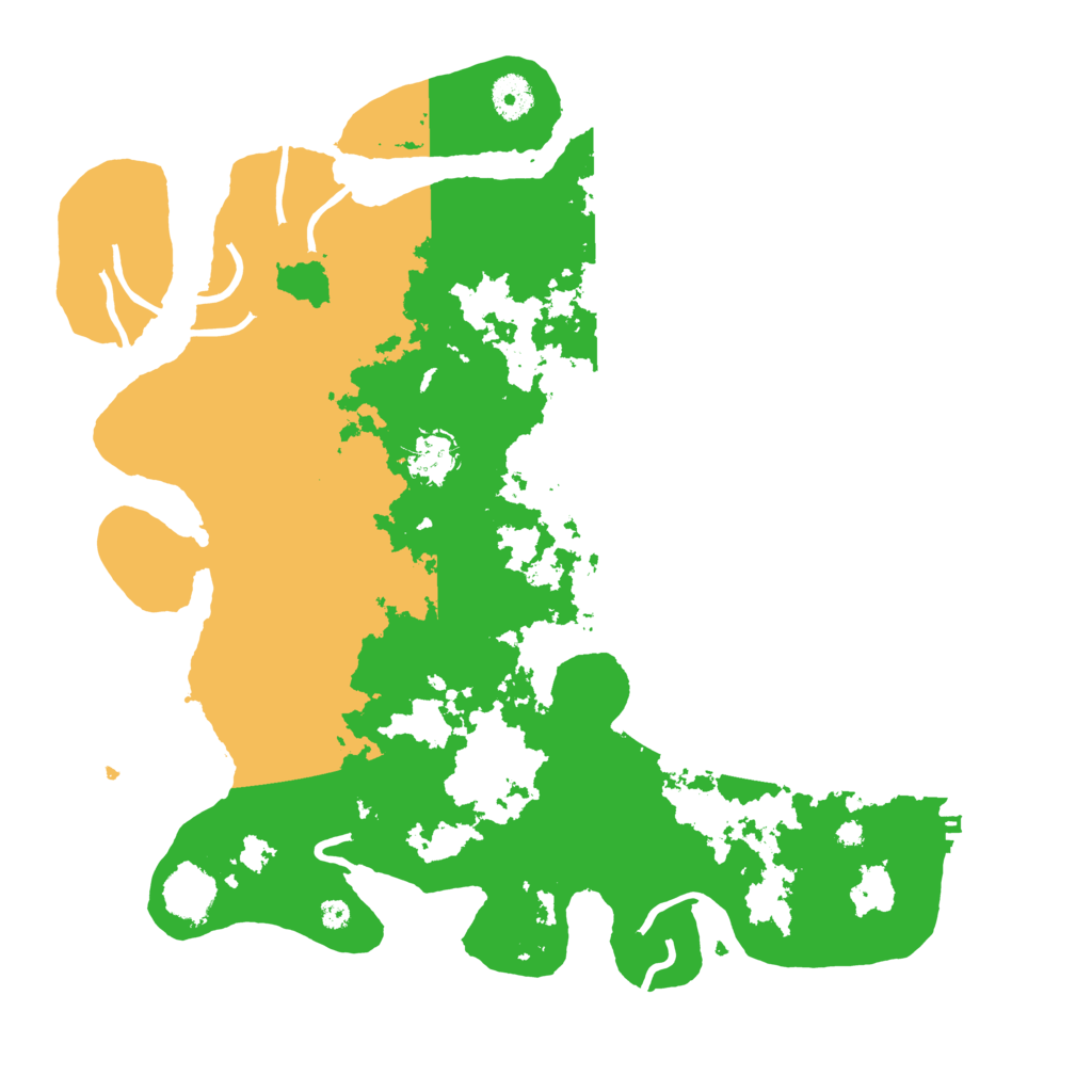 Biome Rust Map: Procedural Map, Size: 3850, Seed: 38545