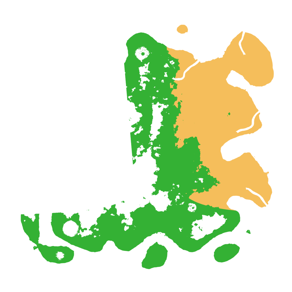 Biome Rust Map: Procedural Map, Size: 3400, Seed: 256