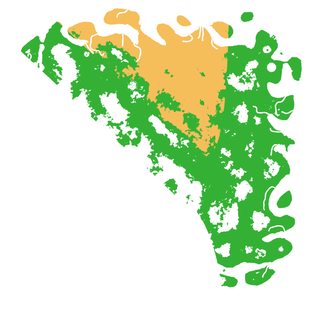 Biome Rust Map: Procedural Map, Size: 6000, Seed: 1037621063