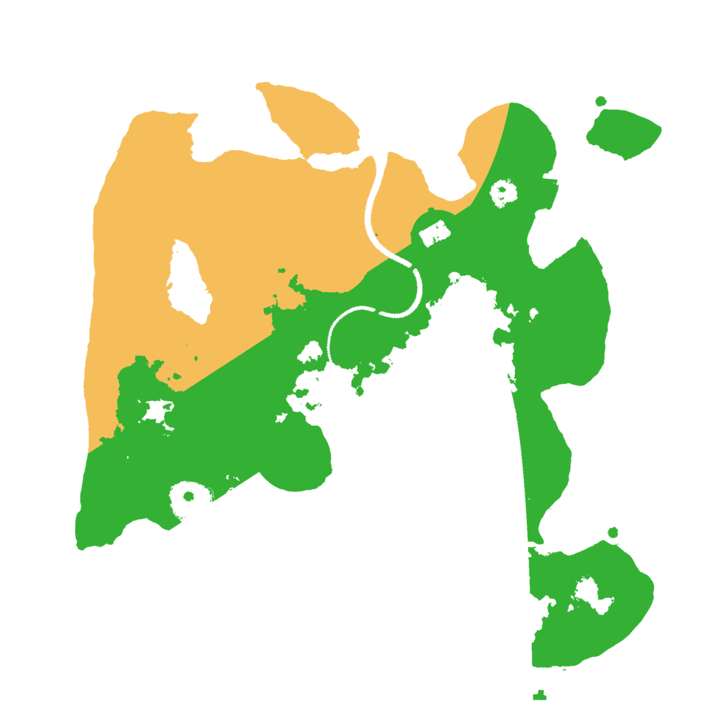 Biome Rust Map: Procedural Map, Size: 2750, Seed: 125447
