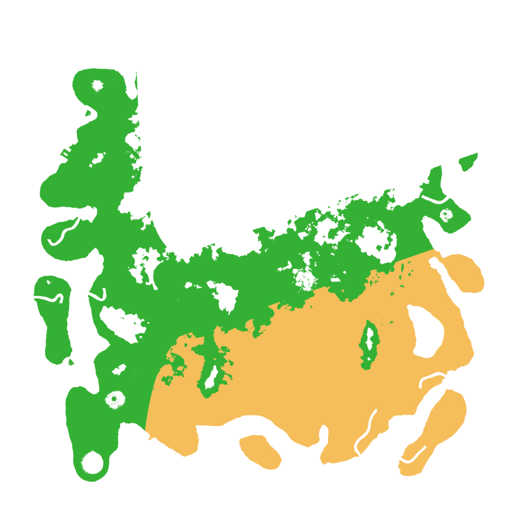 Biome Rust Map: Procedural Map, Size: 4200, Seed: 1515964979