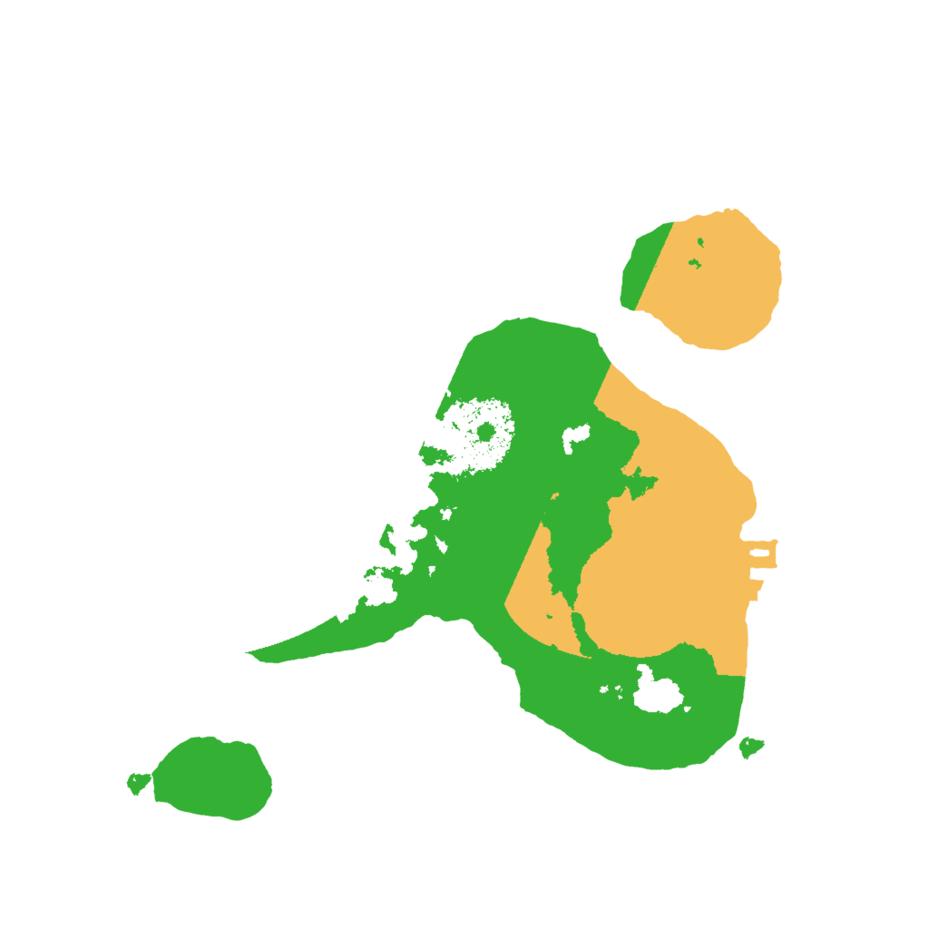 Biome Rust Map: Procedural Map, Size: 2000, Seed: 2653