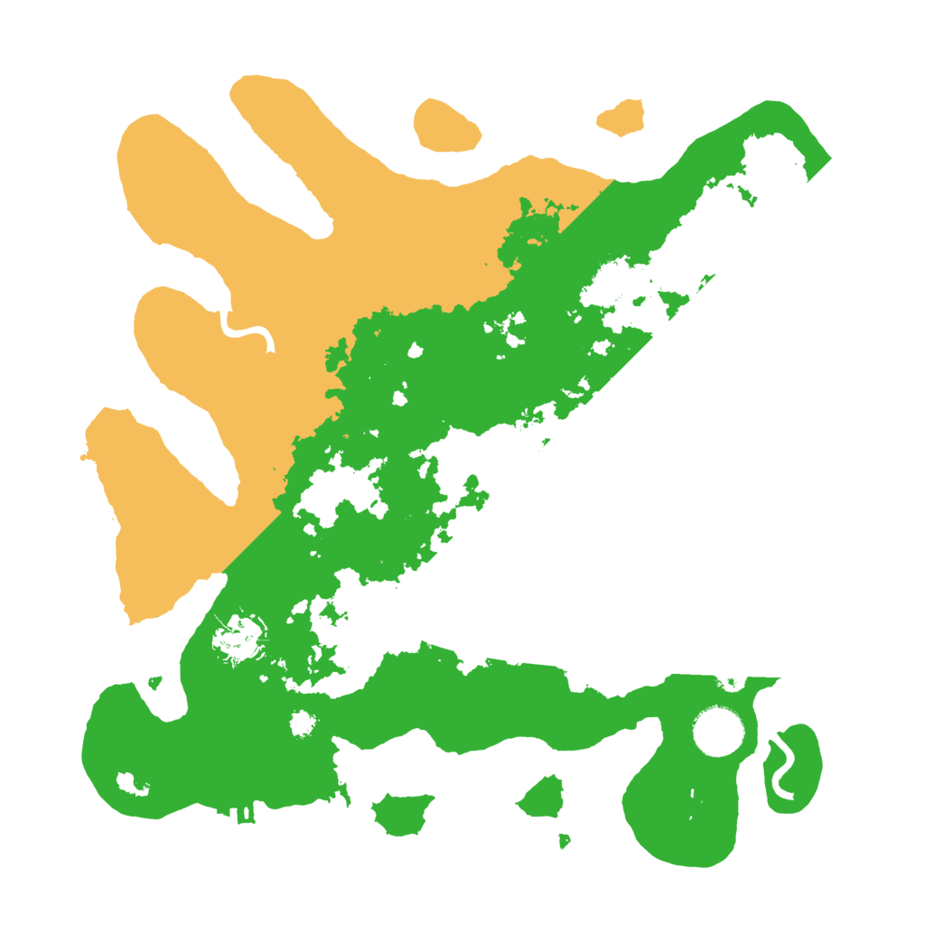 Biome Rust Map: Procedural Map, Size: 3250, Seed: 113964850