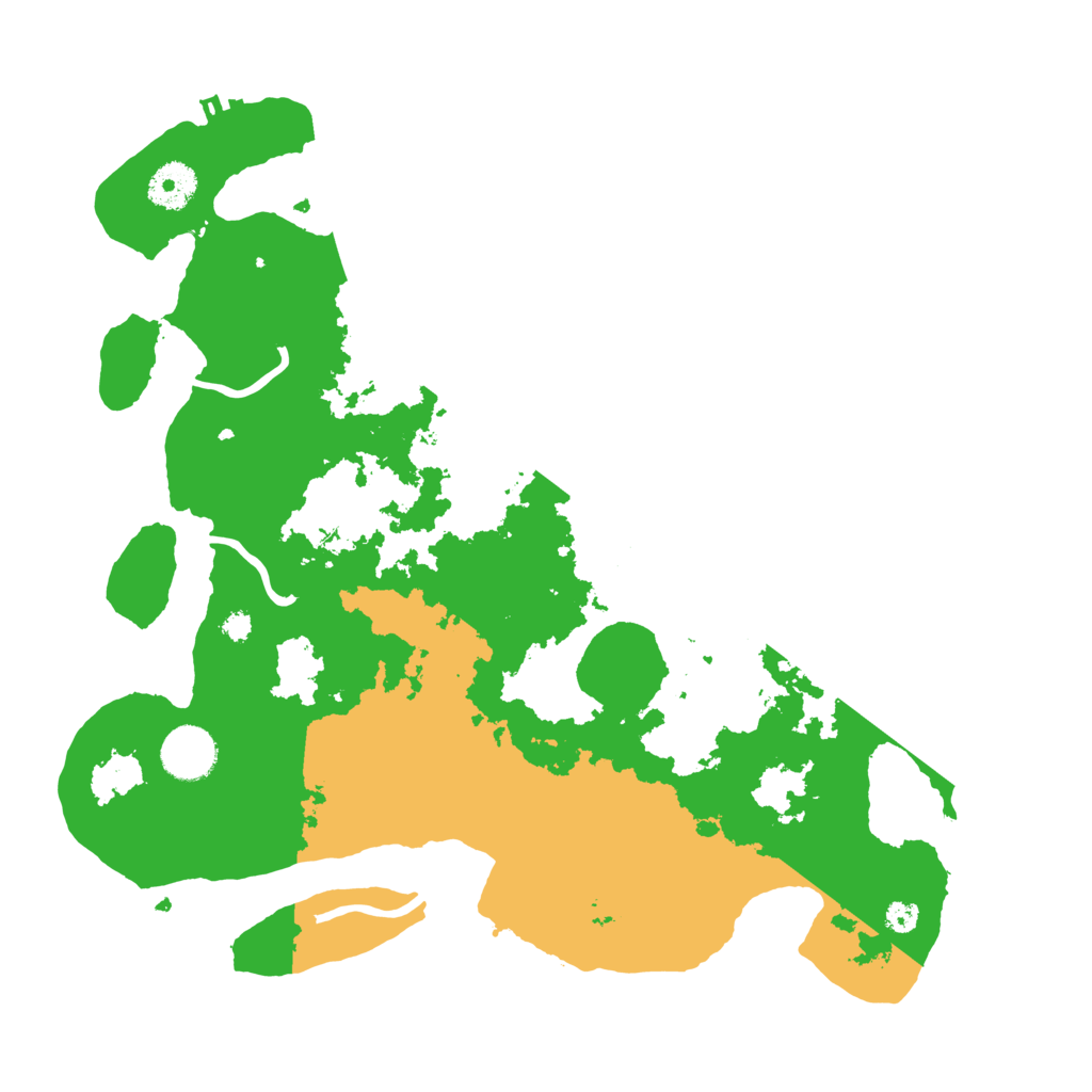 Biome Rust Map: Procedural Map, Size: 3500, Seed: 1122472369