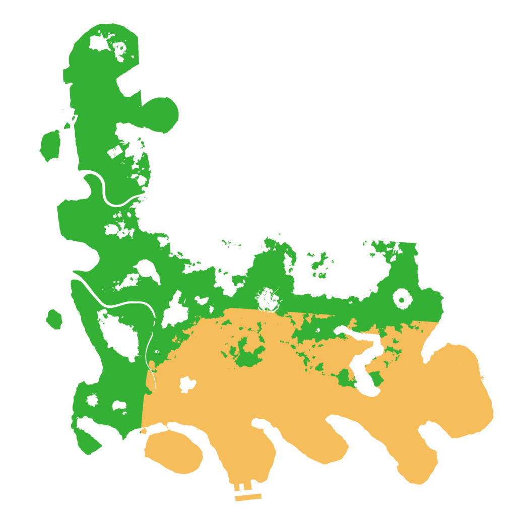 Biome Rust Map: Procedural Map, Size: 4000, Seed: 1635629989