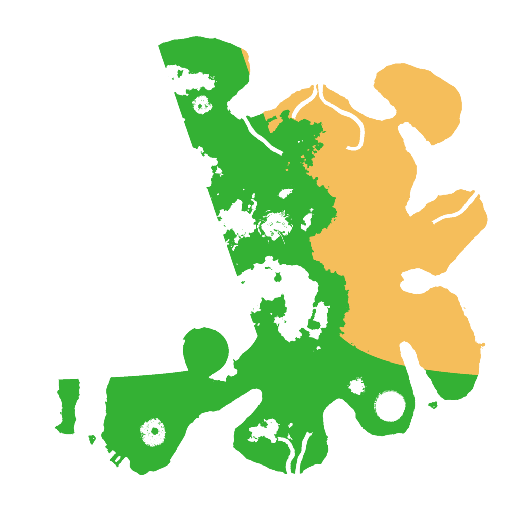 Biome Rust Map: Procedural Map, Size: 3000, Seed: 1909324746