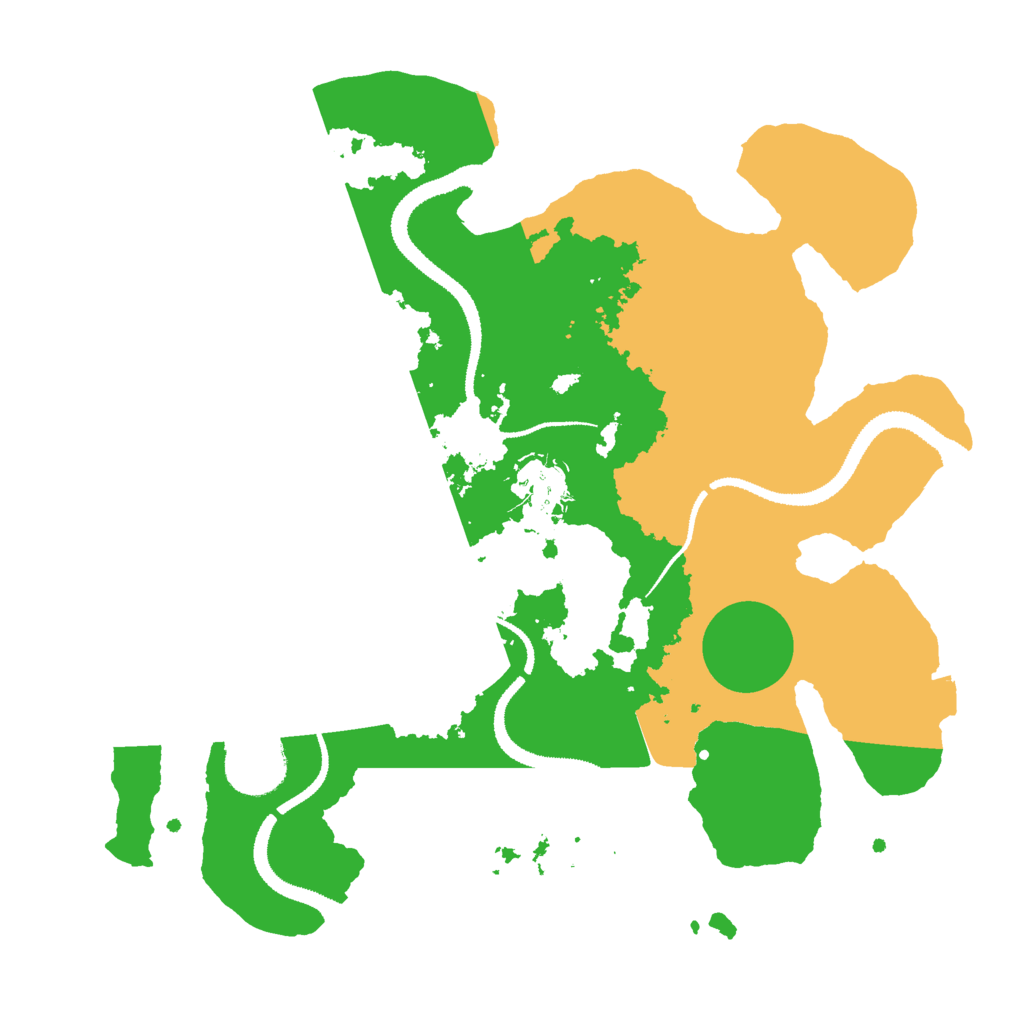 Biome Rust Map: Procedural Map, Size: 3000, Seed: 1909324746