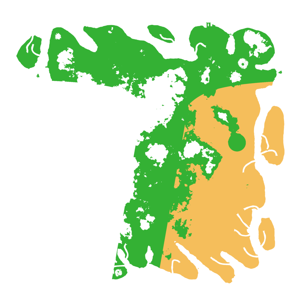 Biome Rust Map: Procedural Map, Size: 4500, Seed: 278562748