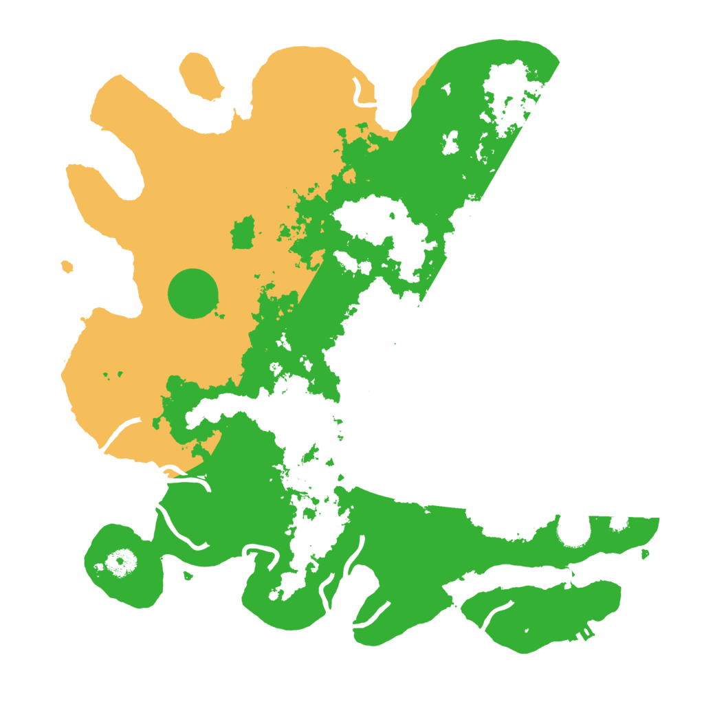 Biome Rust Map: Procedural Map, Size: 3700, Seed: 1815234832