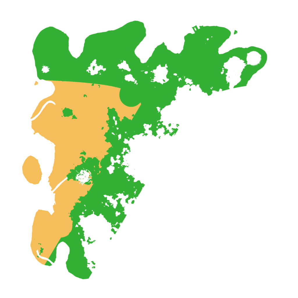 Biome Rust Map: Procedural Map, Size: 3700, Seed: 1879642809