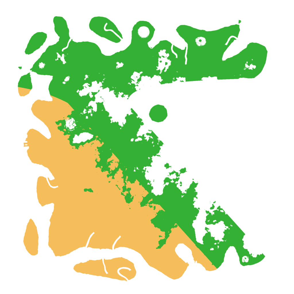 Biome Rust Map: Procedural Map, Size: 4500, Seed: 1466159472