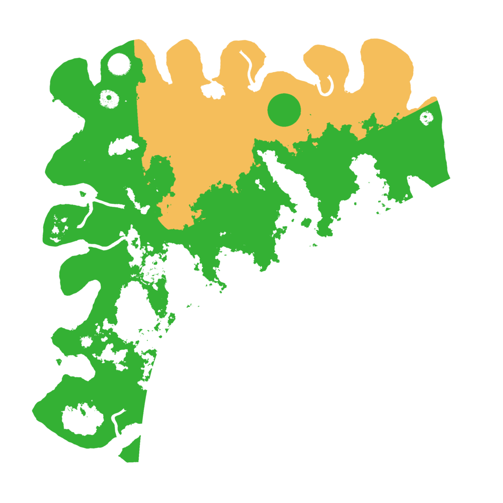 Biome Rust Map: Procedural Map, Size: 4000, Seed: 1281