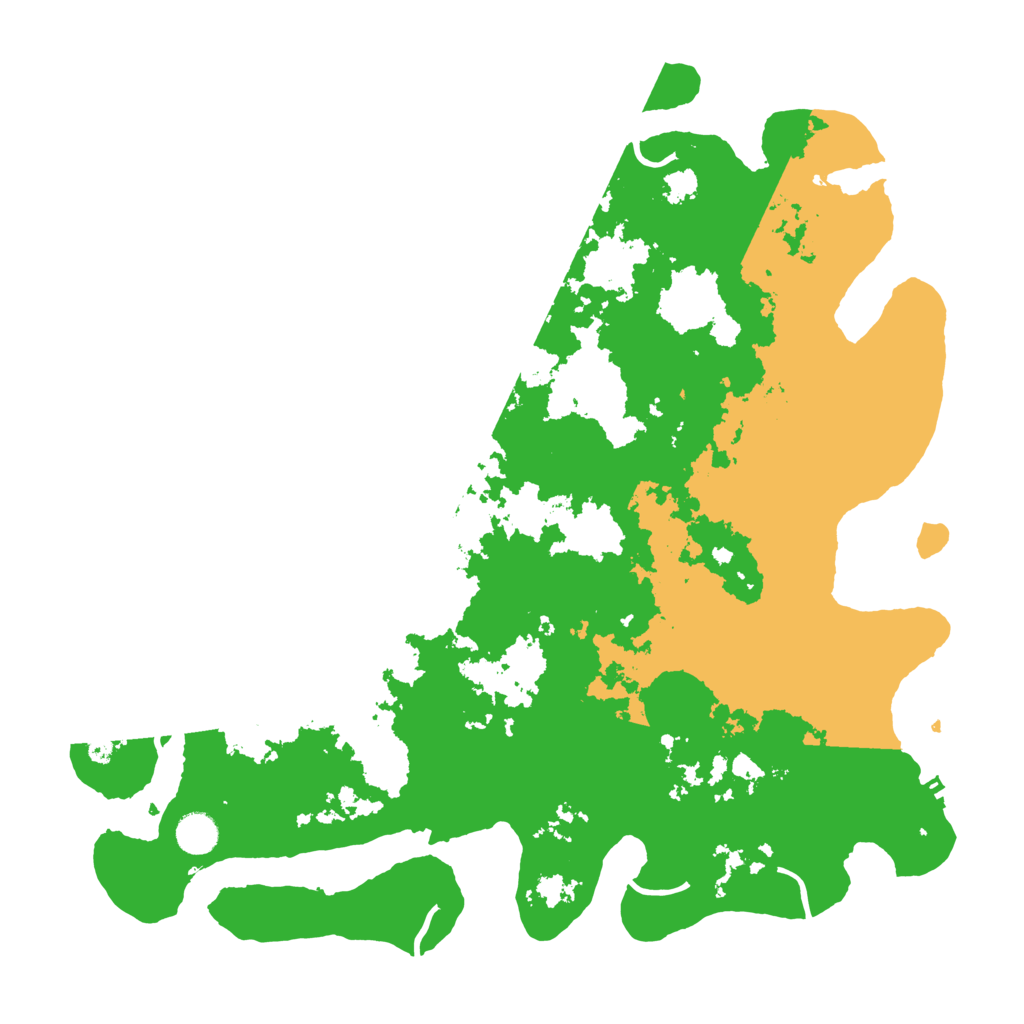 Biome Rust Map: Procedural Map, Size: 4300, Seed: 12578