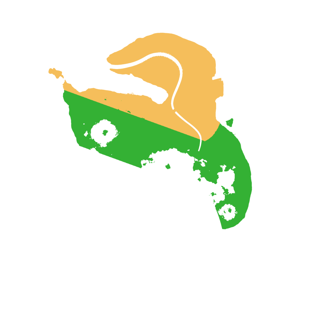 Biome Rust Map: Procedural Map, Size: 2000, Seed: 345123