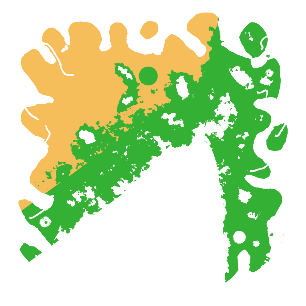 Biome Rust Map: Procedural Map, Size: 4300, Seed: 8975