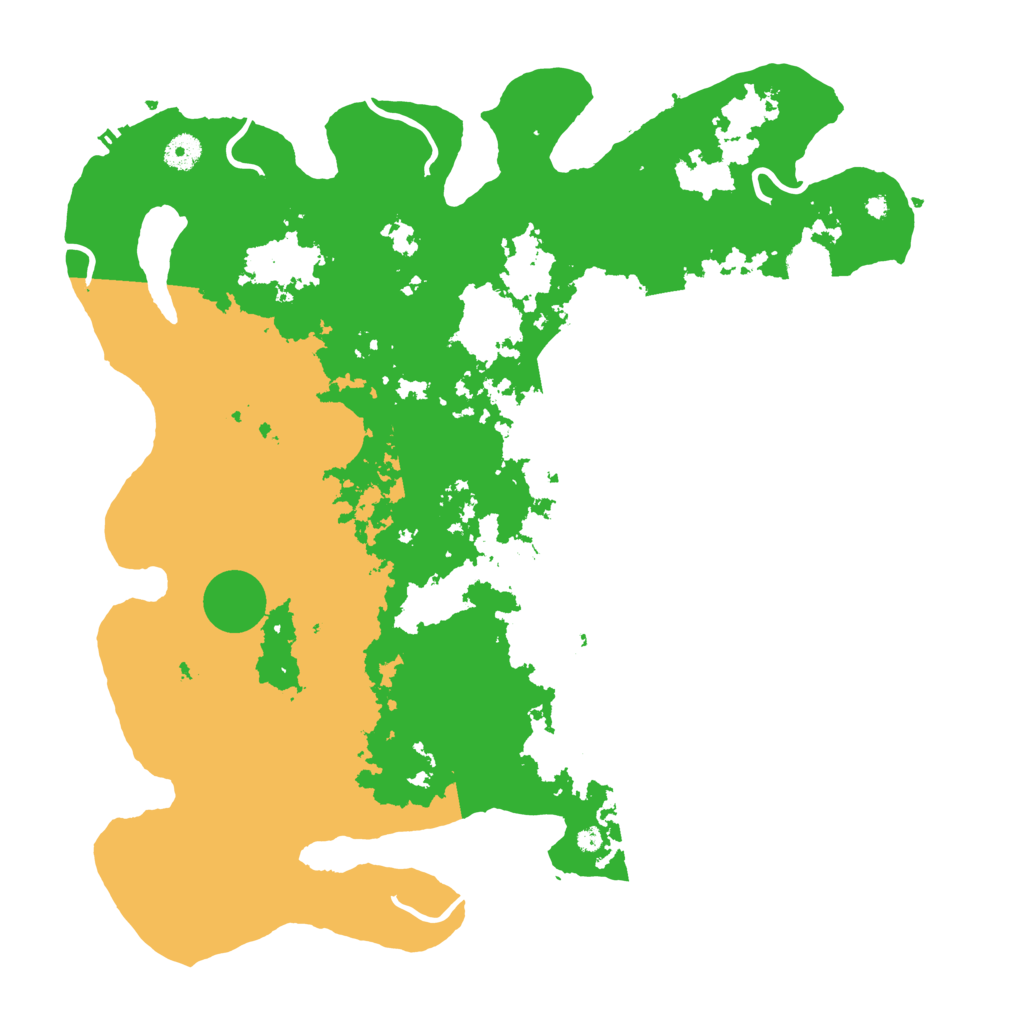 Biome Rust Map: Procedural Map, Size: 4300, Seed: 164359
