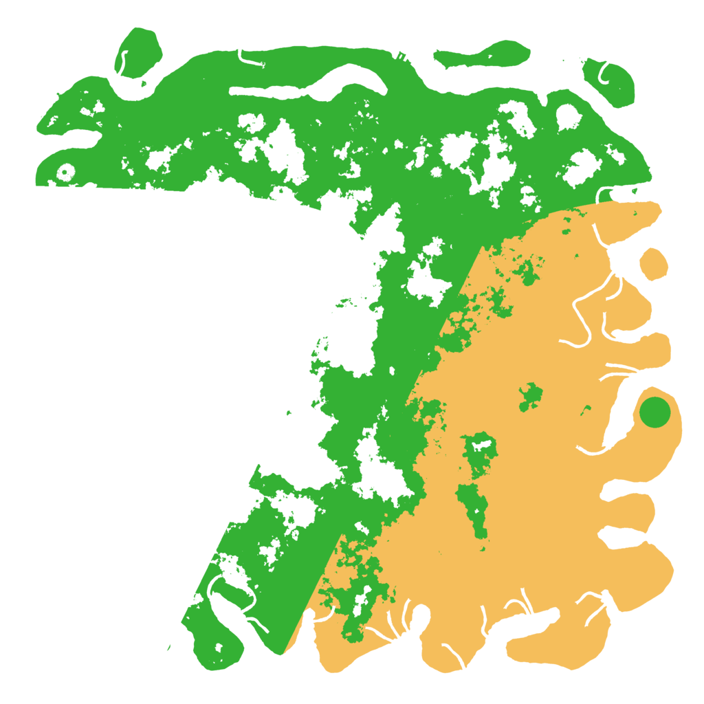 Biome Rust Map: Procedural Map, Size: 6000, Seed: 1790051181
