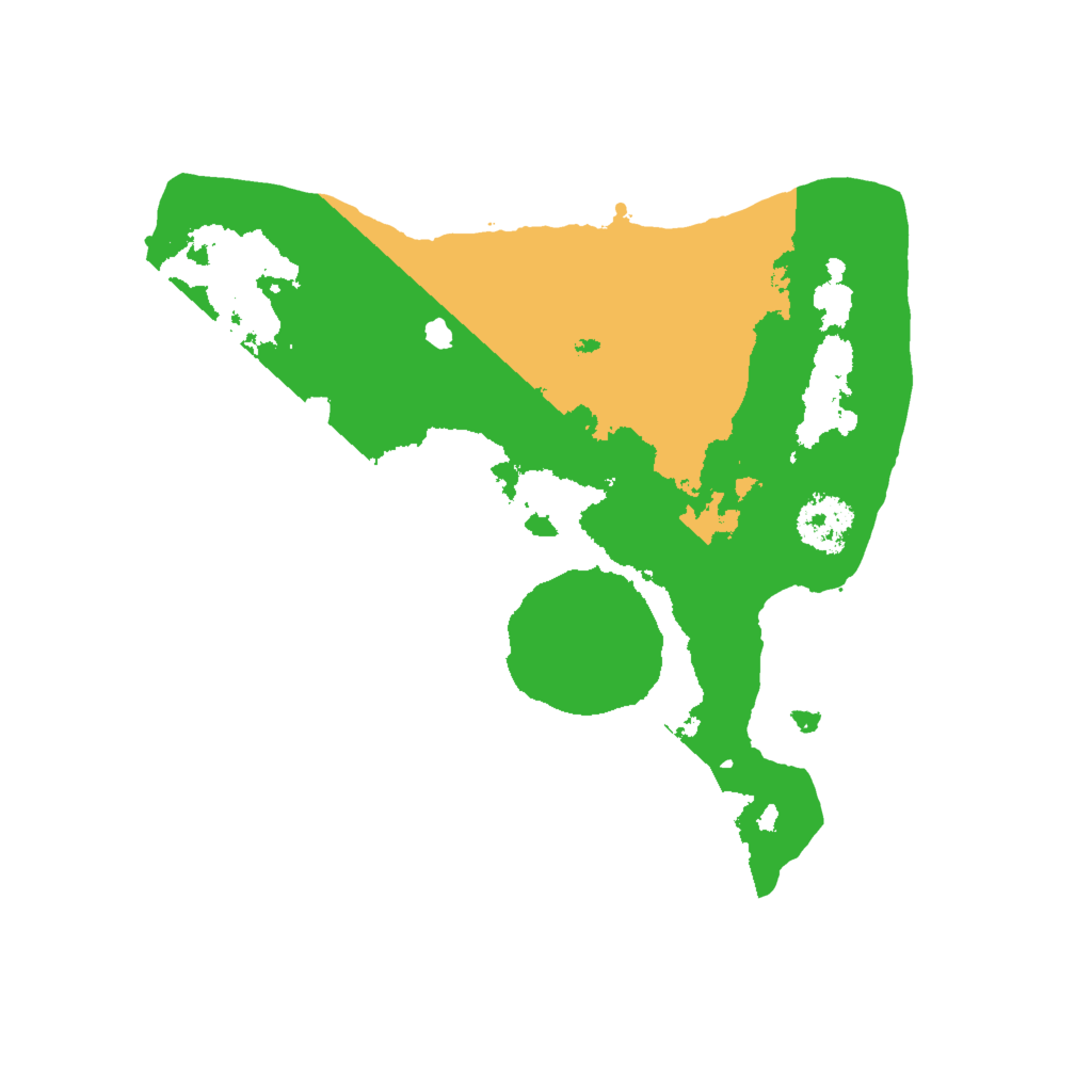 Biome Rust Map: Procedural Map, Size: 2000, Seed: 5320847