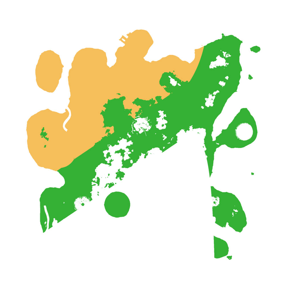 Biome Rust Map: Procedural Map, Size: 3000, Seed: 92958