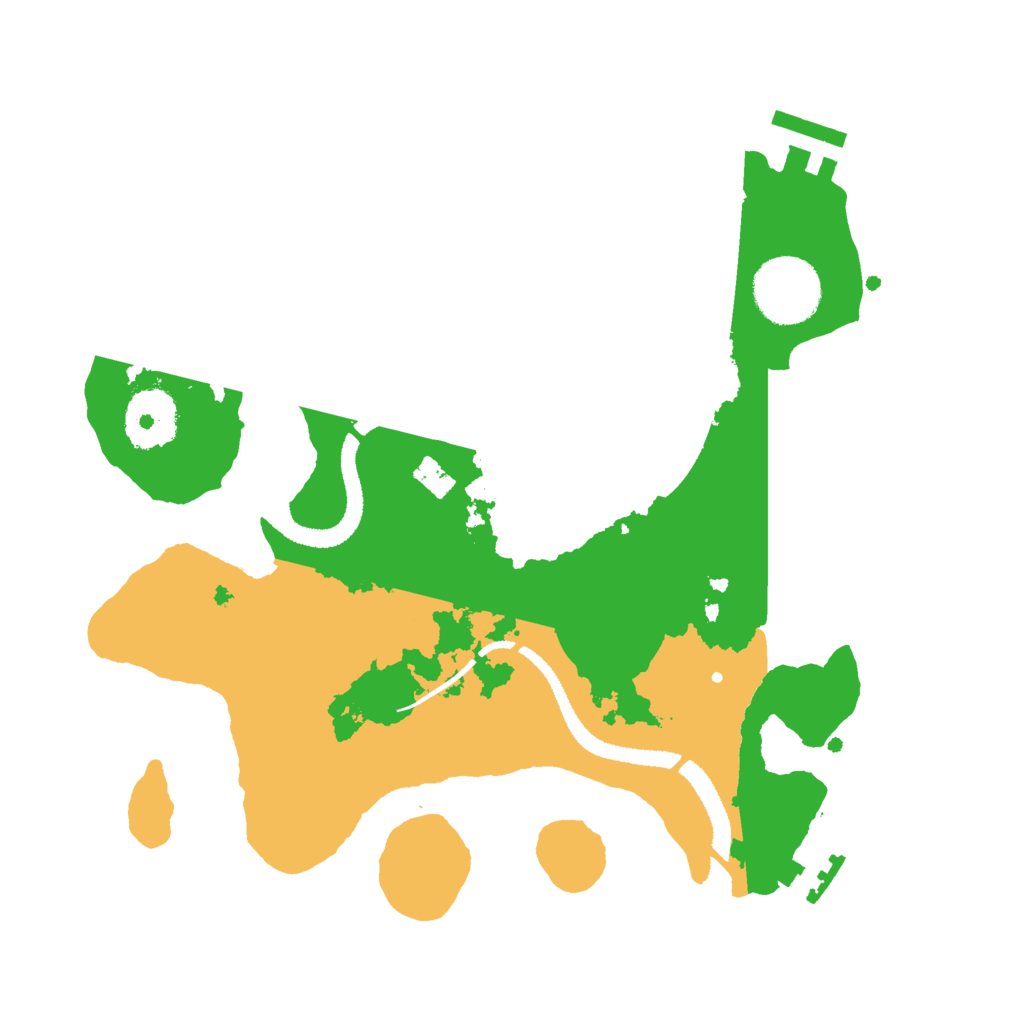 Biome Rust Map: Procedural Map, Size: 2750, Seed: 13820