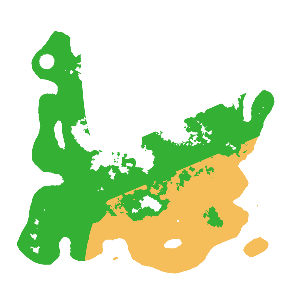 Biome Rust Map: Barren, Size: 3500, Seed: 756534598