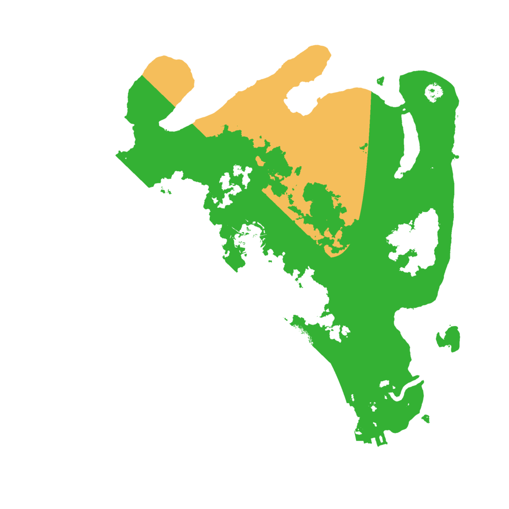 Biome Rust Map: Procedural Map, Size: 3000, Seed: 1893937683